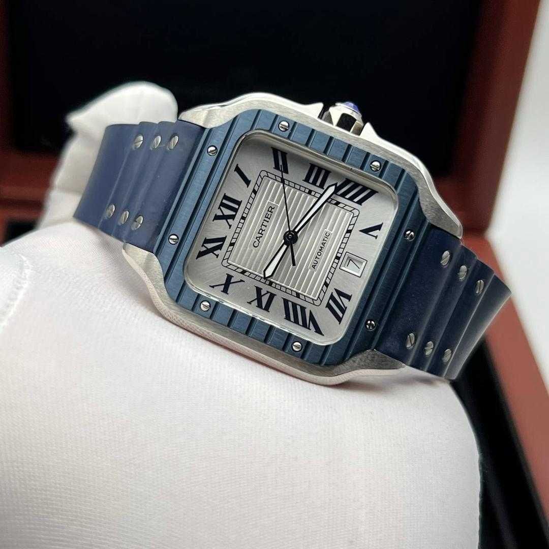 Автоматичен мъжки часовник Cartier Santos de Cartier