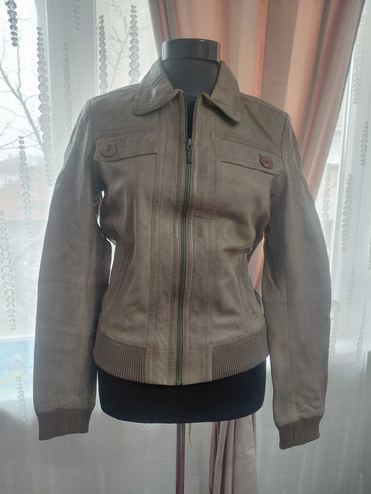 Ново женско яке от естествена кожа