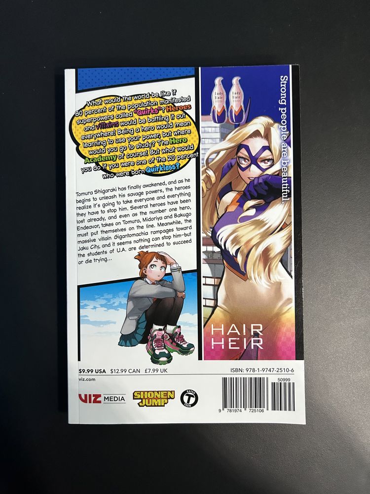 mha/bnha manga vol 29