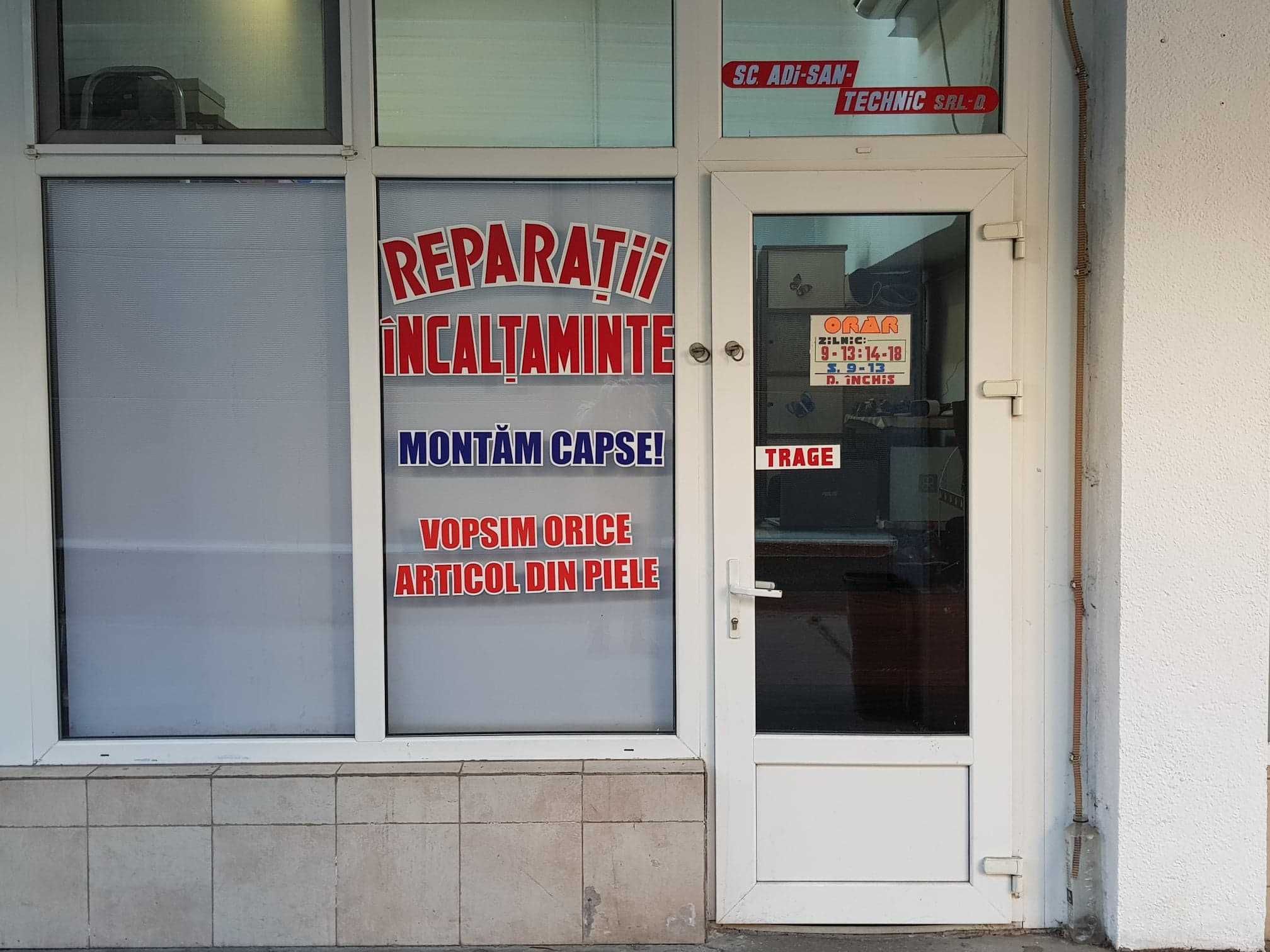 Reparatii incaltaminte