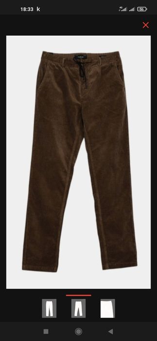 Вельвет брюки 4849 Турция новая