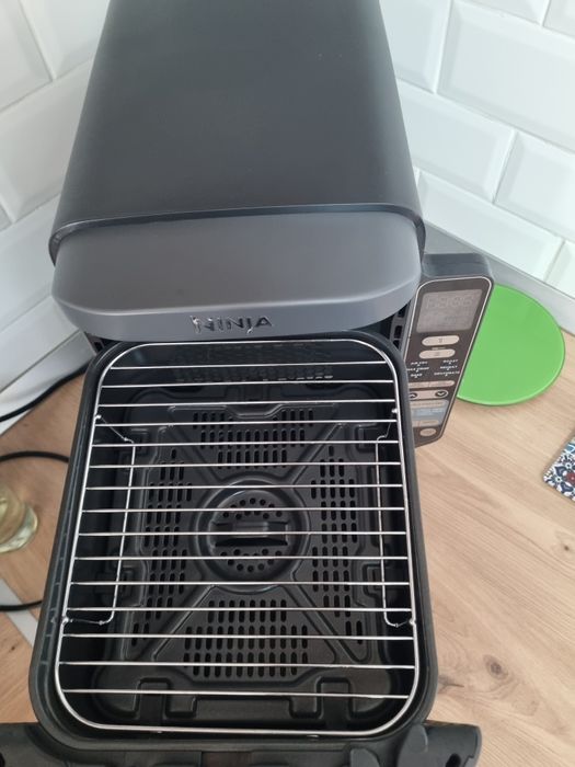 Airfryer Ninja DoubleStackXLSmartSL451, 2470W,9.5L, termometru6 funcți