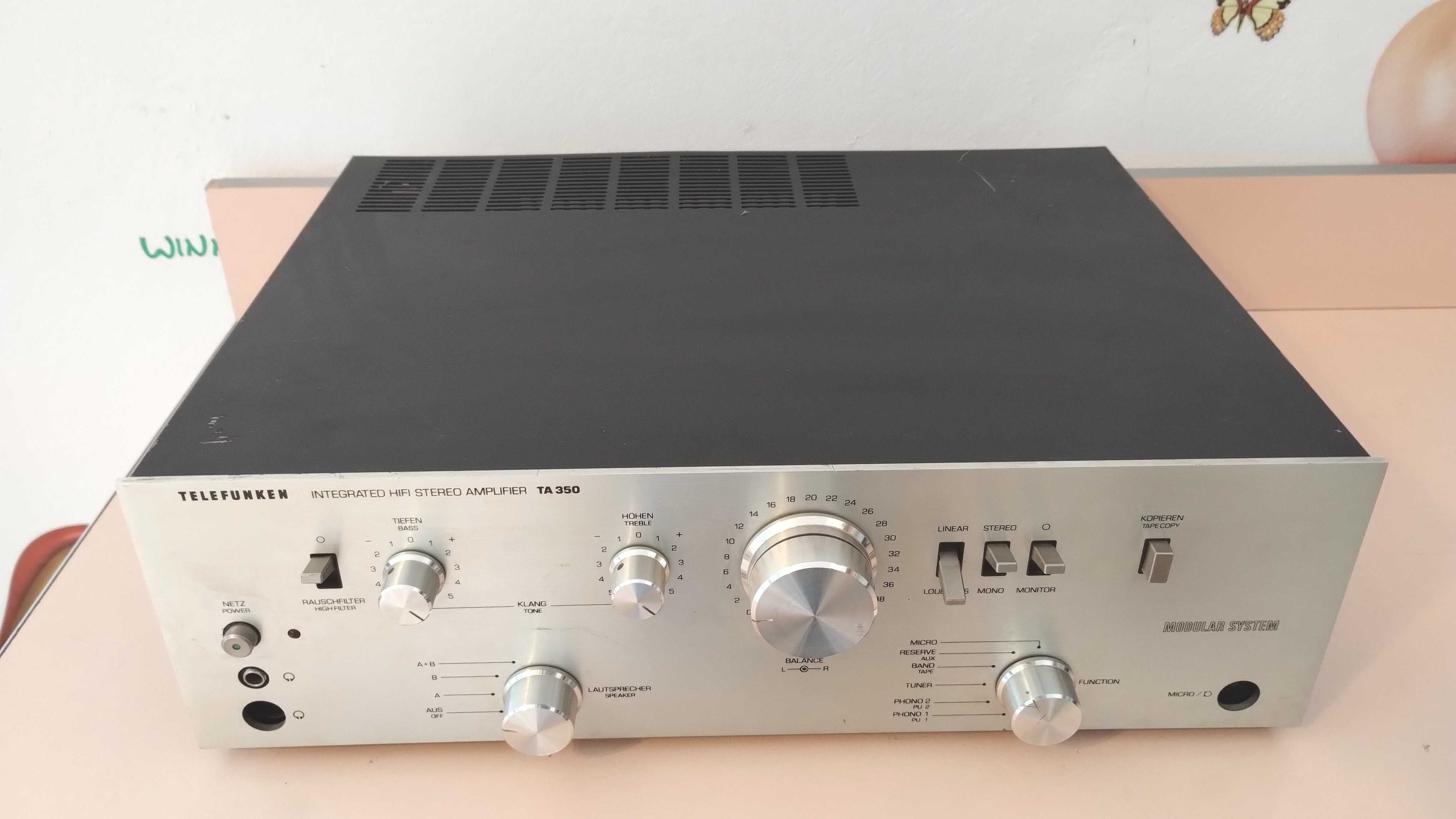 amplificator muzica Telefunken TA350