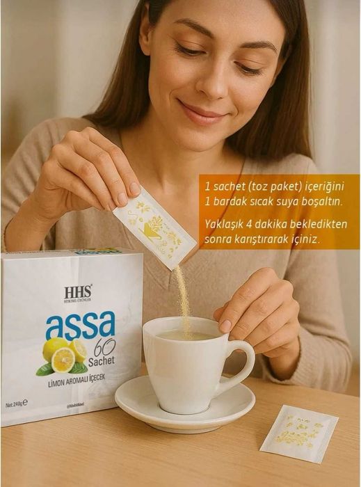 HHS ASSA Турски чай за отслабване 60 сашета 240gr ASSA60