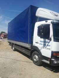 Transport marfa camion 7,5t   4 TONE UTIL  prelata cu lift
