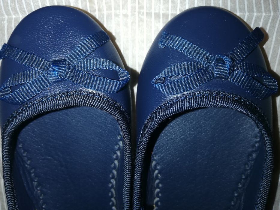 Pantofi fetita 25 bleumarin TEX NOI