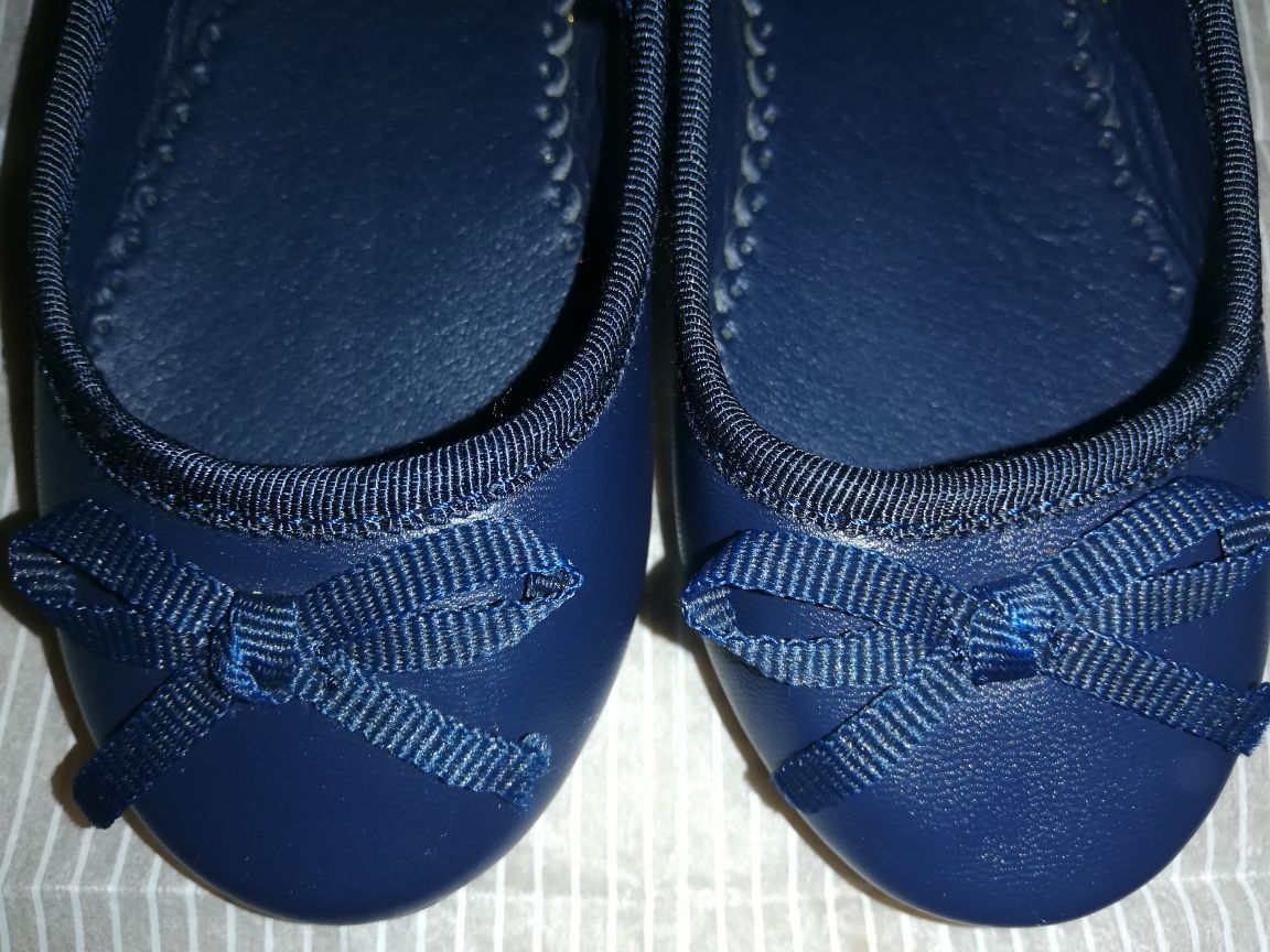 Pantofi fetita 25 bleumarin TEX NOI