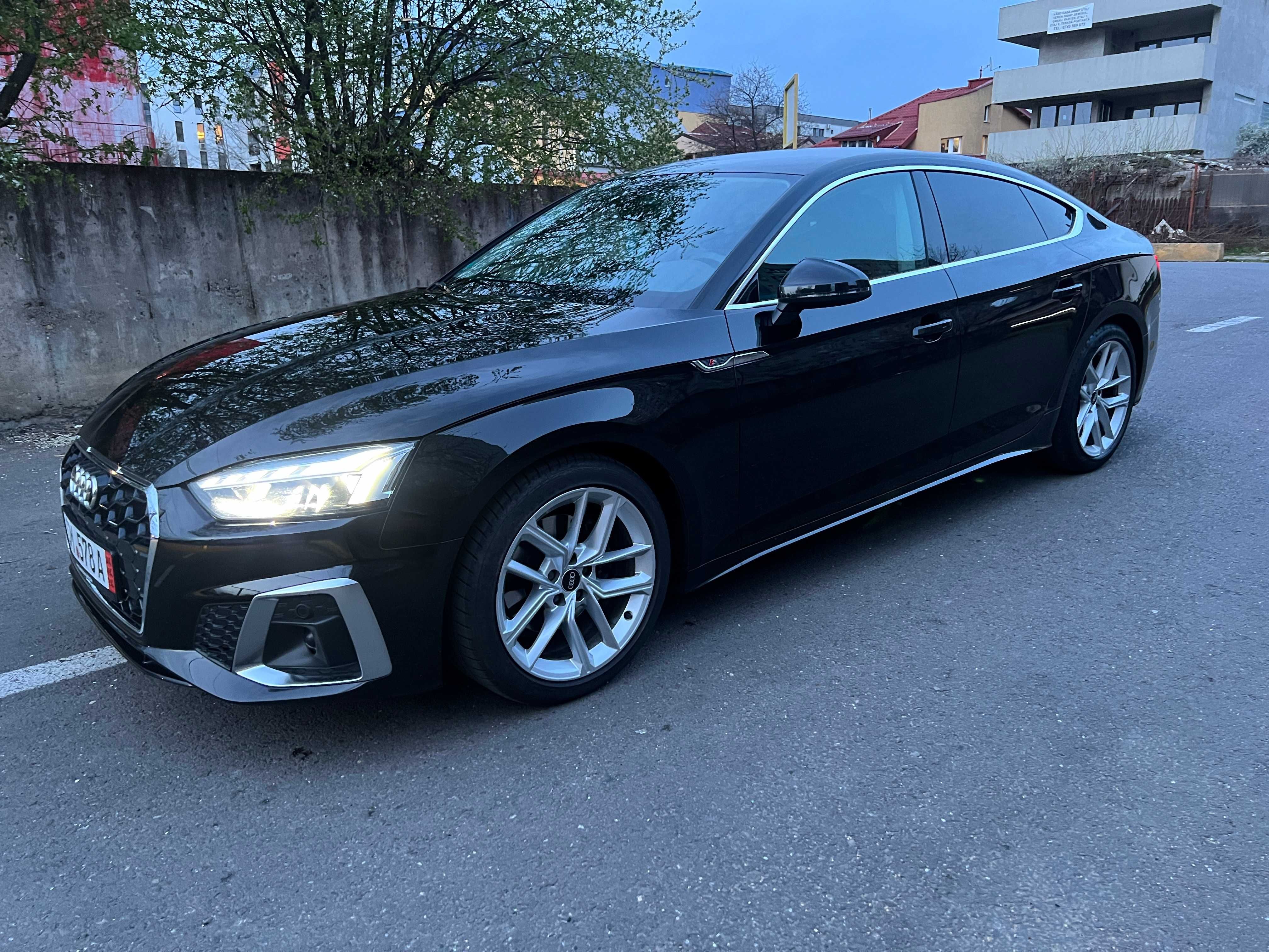 Audi A5 Sportback 2.0 35TDI MHEV 08.2021 / S-Line / S-Tronic / Matrix