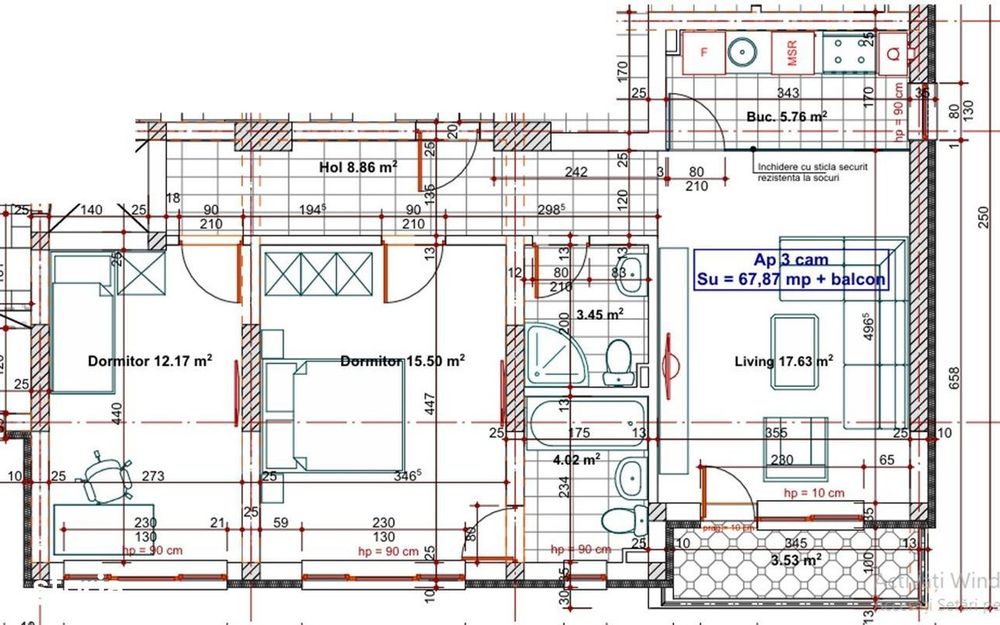 3cam.dec/Dealul Cucului, sec4/zona Mall Grand Arena, Finalizat