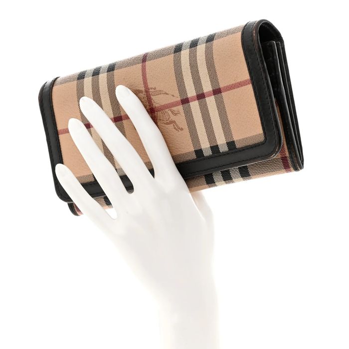Портмоне BURBERRY Haymarket Check Penrose Continental