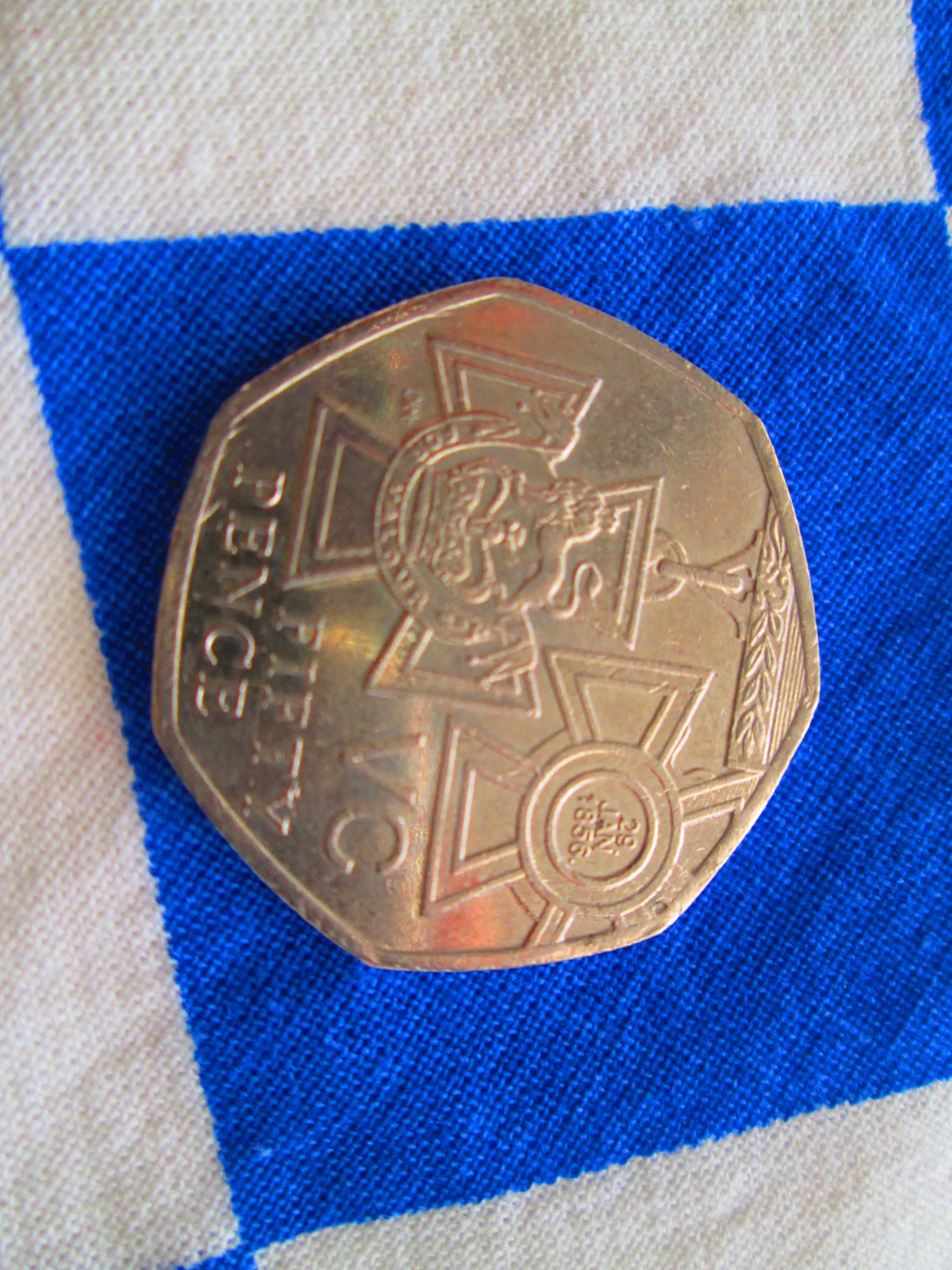 moneda 50 pence 2006