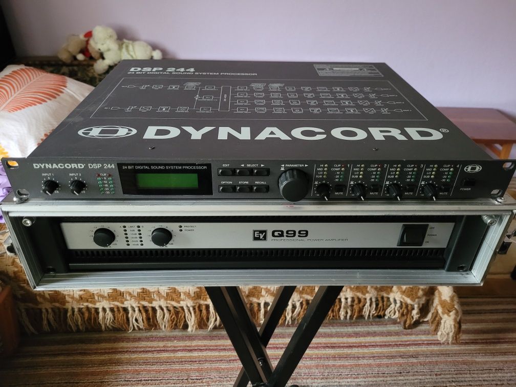 Vand Dsp 244 si EV Q99  - SL1800 Dynacord Electro Voice