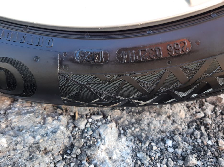 4бр.оригинални  лети  джанти с нови гуми за Фолксваген-VW-5X112-16цола