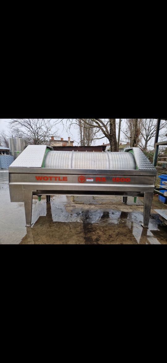 Presa struguri Wottle Fermeth Vaslin Inox lemn textolit