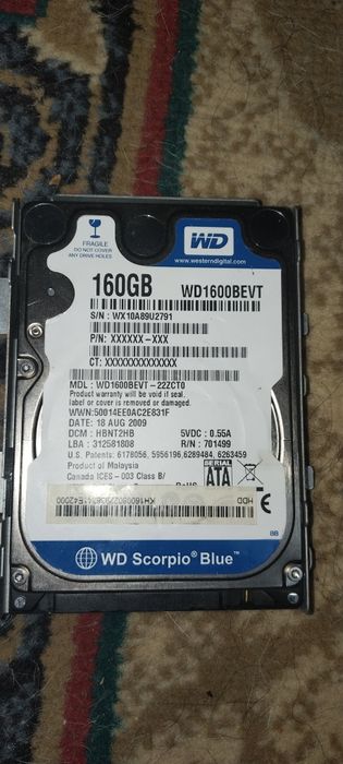 Продам винчестери озу