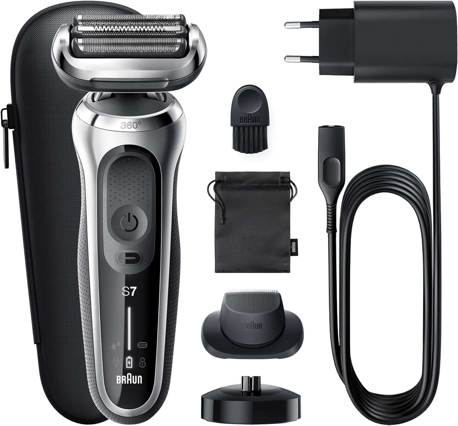 Мъжка ел. самобръсначка Braun Series 7 360° Flex EasyClick 71-S4200cs