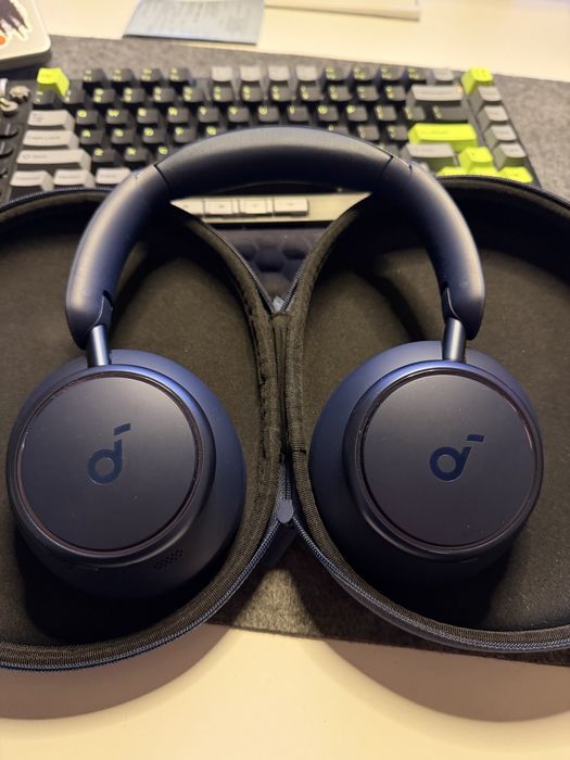 Anker Soundcore Space Q45 - AANC, LDCA Hi-Res, Bluetooth 5.3, син