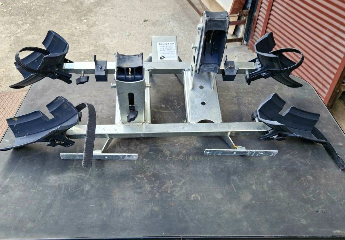Автостойка за велосипеди за теглич Twinny Load Traditional  C, за 2 ве