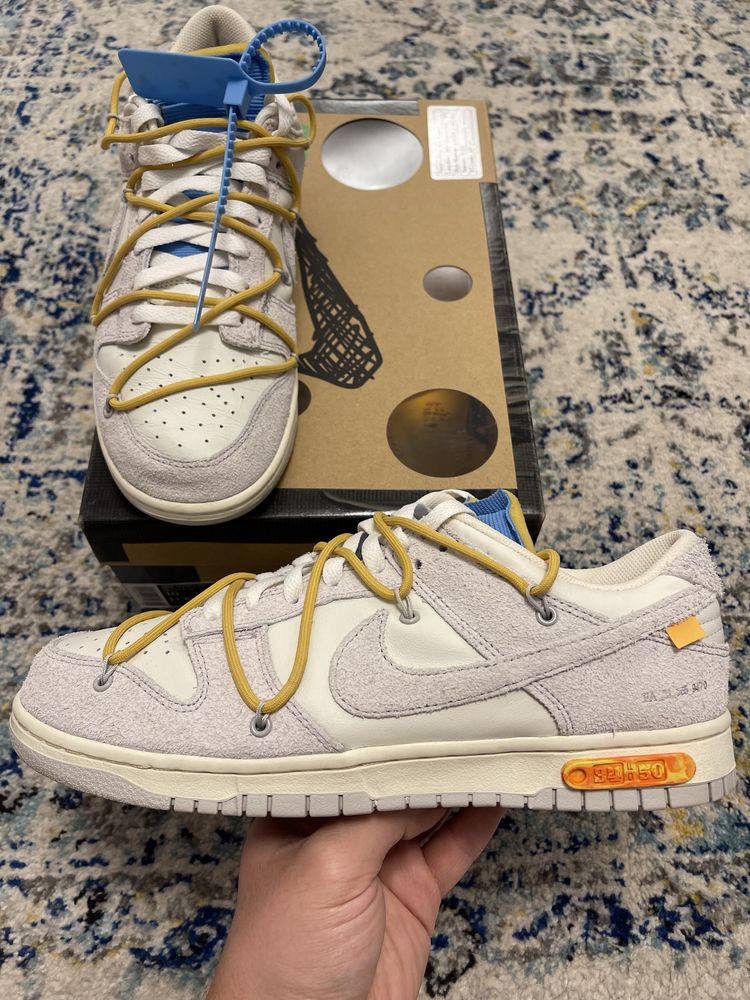 Nike Dunk Lot 34 Off White 44