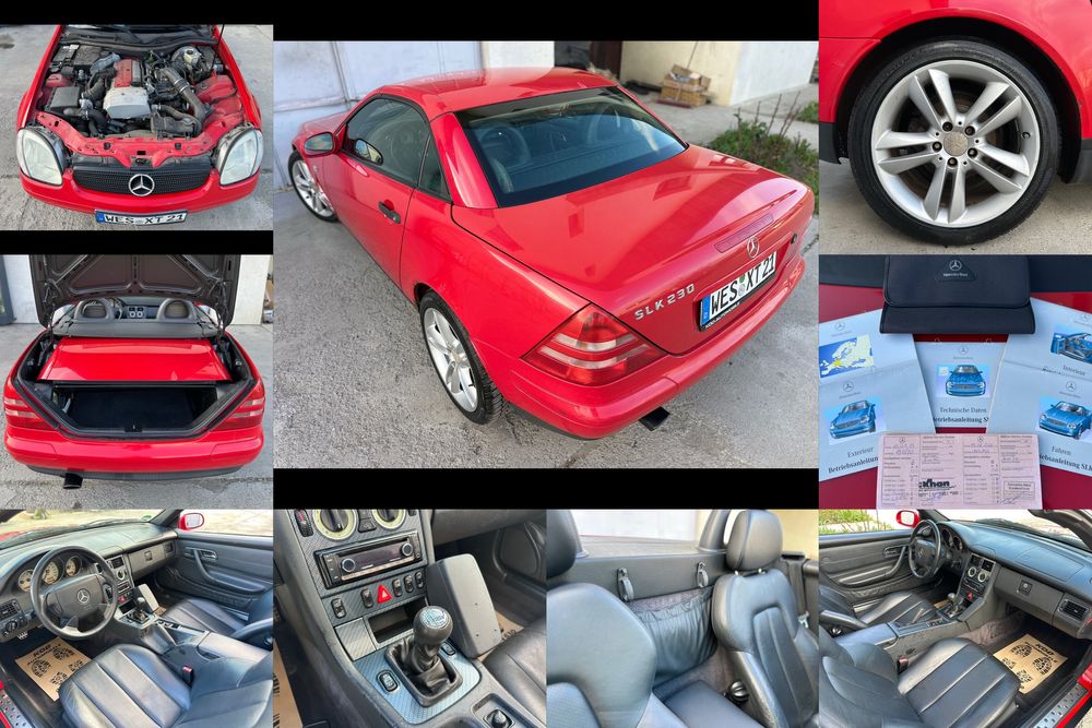 Mercedes Slk230 Kompressor / 1999 / Cabrio / 193 cai / Manuala /