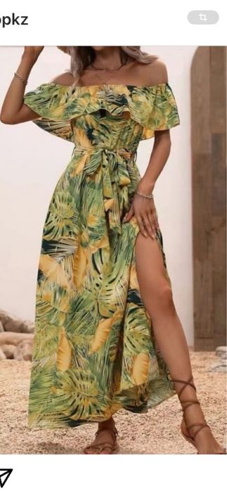 Платье пляжное новое