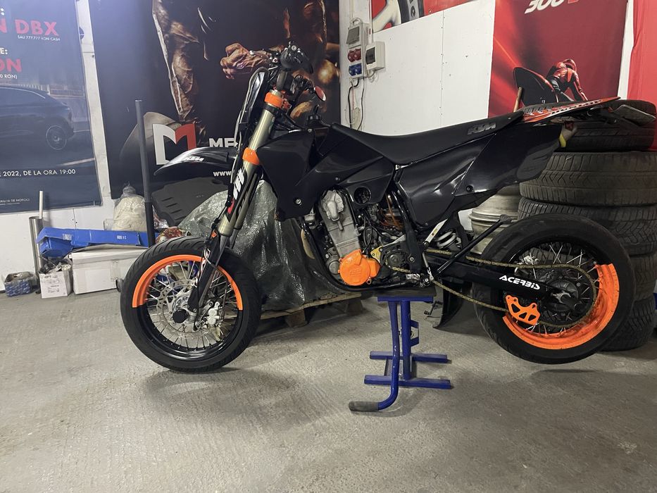 Ktm 525 exc supermoto A2 Doar in Acte !