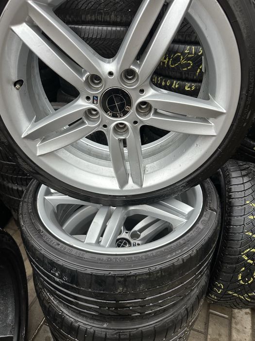 Set jante aliaj in 2 marimi  pe 18 Bmw 5x120