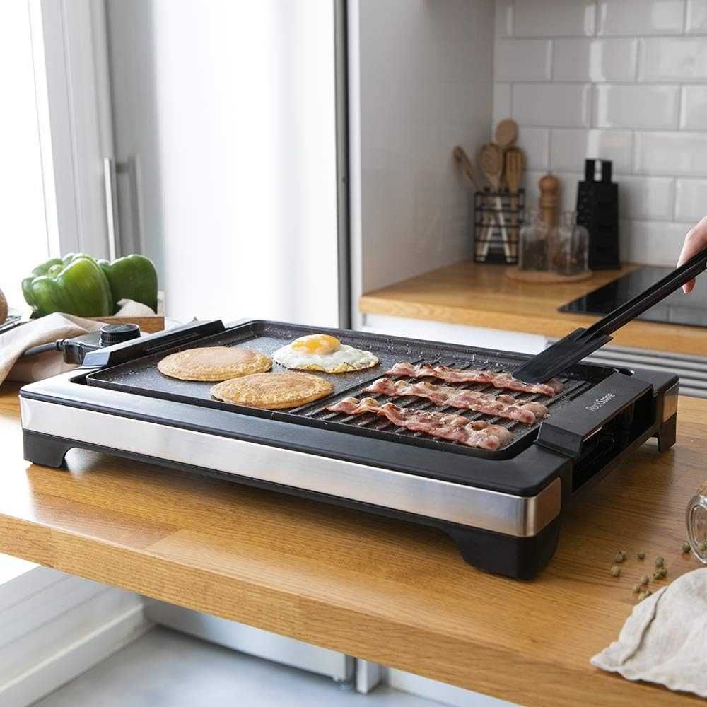 Електрическа грил плоча Cecotec Tasty&Grill,2000W,Незалепващо покритие