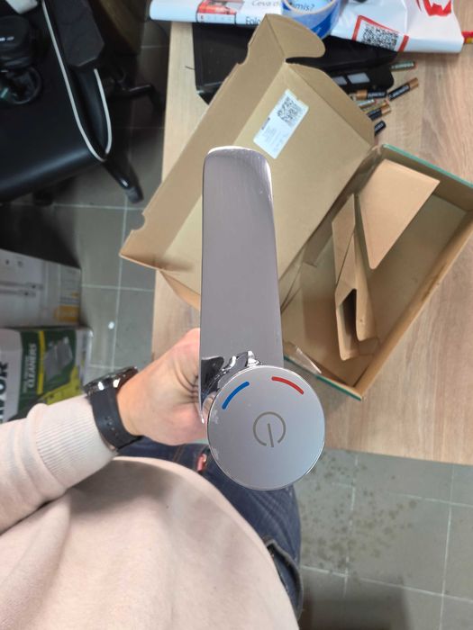 Hansgrohe Talis E - Baterie lavoar cu închidere automată, EcoSmart