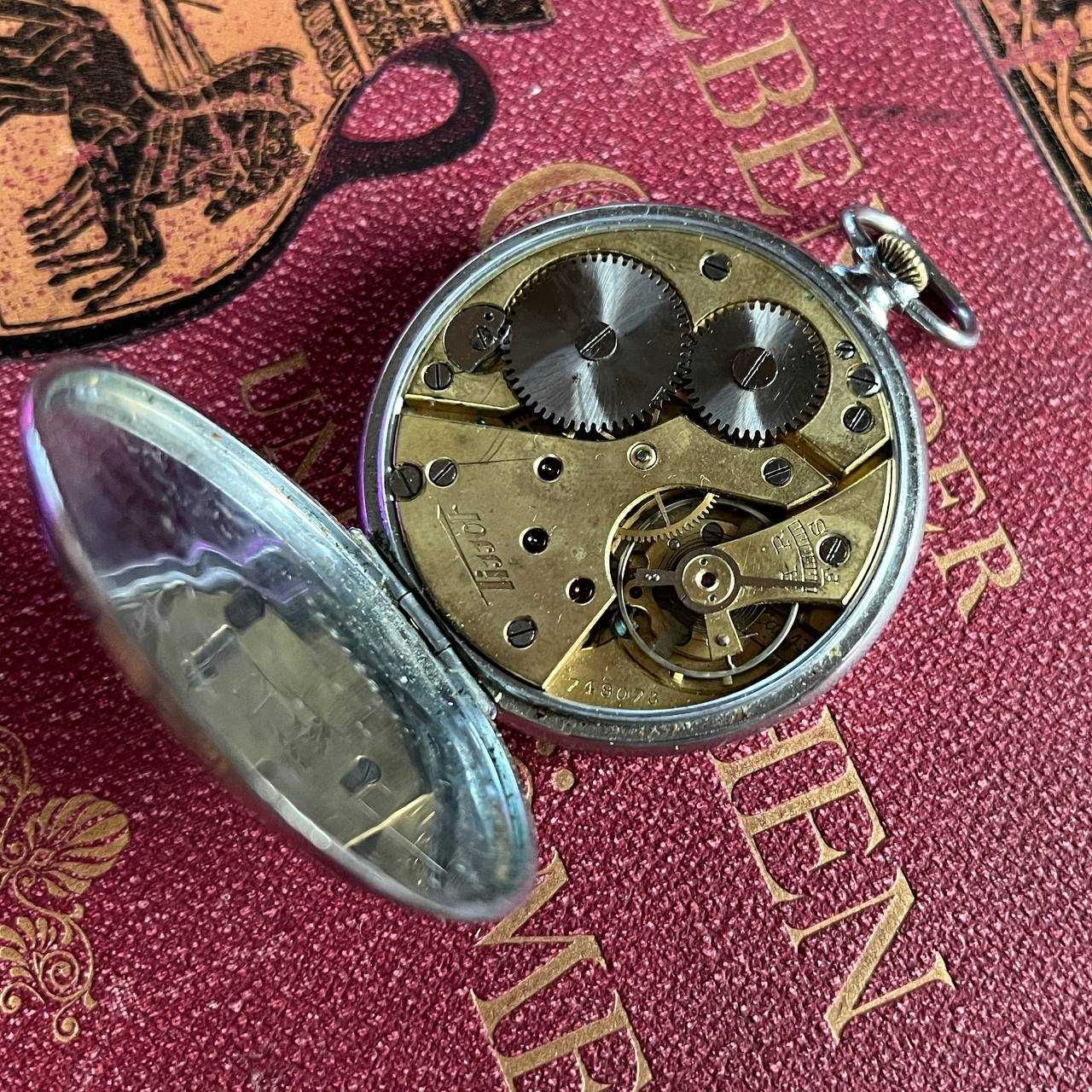 Часы TISSOT Карманные 1937год Старинные Антикварные Швейцария Оригинал