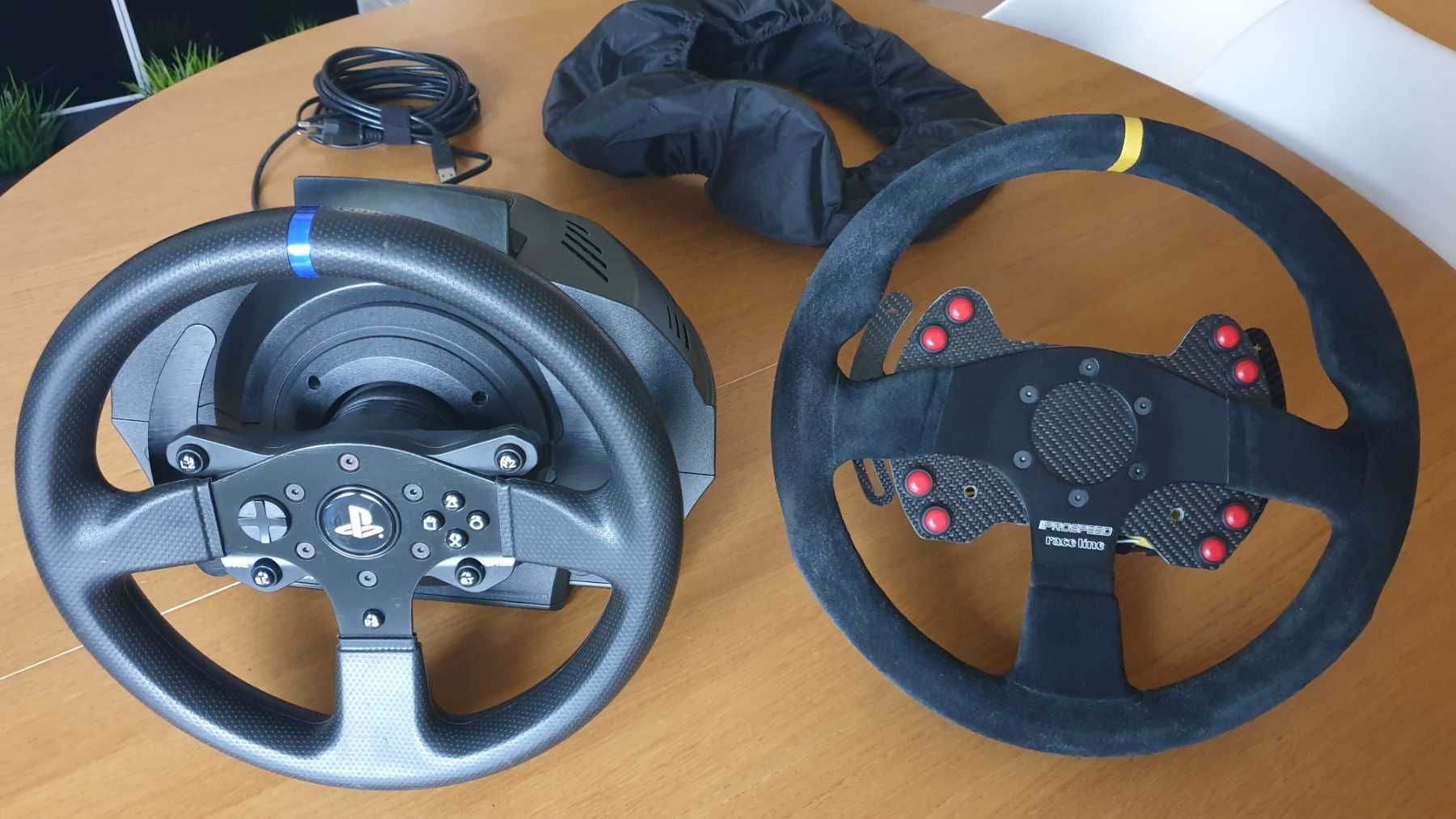 Ръчно изработен волан Porsche GT3 CUP за T300RS и други сим бази