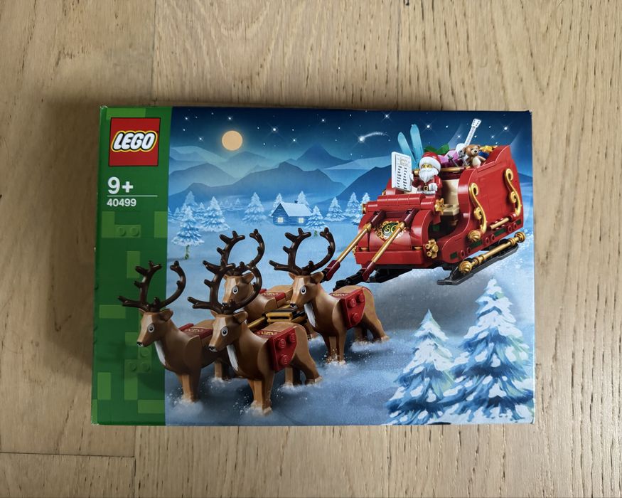 ЧИСТО НОВО Лего шейната на Дядо Коледа/ Lego (40499)