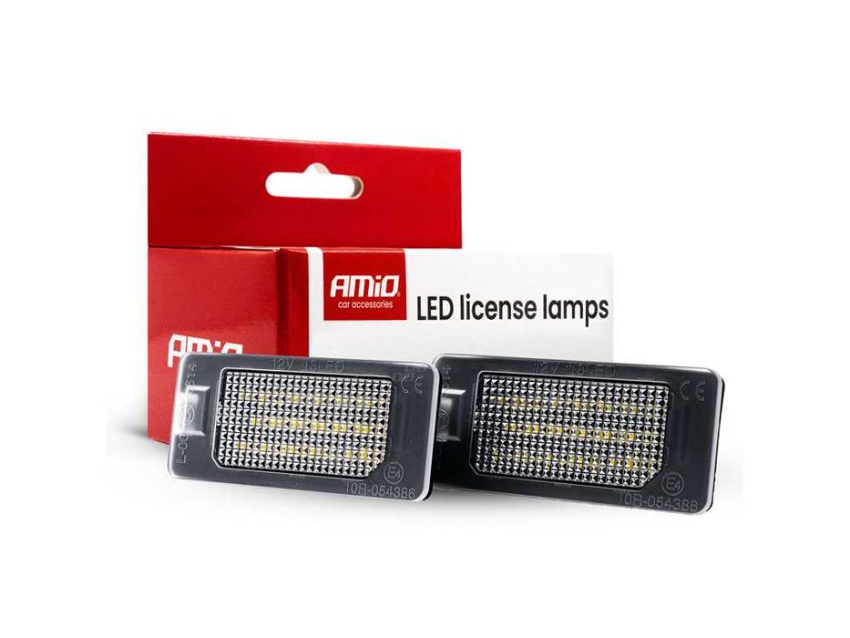 LED CANBUS Плафони за рег. номер AMIO Полски Skoda Rapid 2012-2019