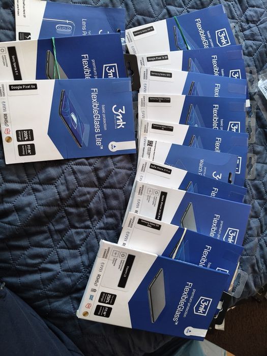 Folie telefon 3MK FlexibleGlass - Samsung, iPhone, Pixel, Sony, Xiaomi