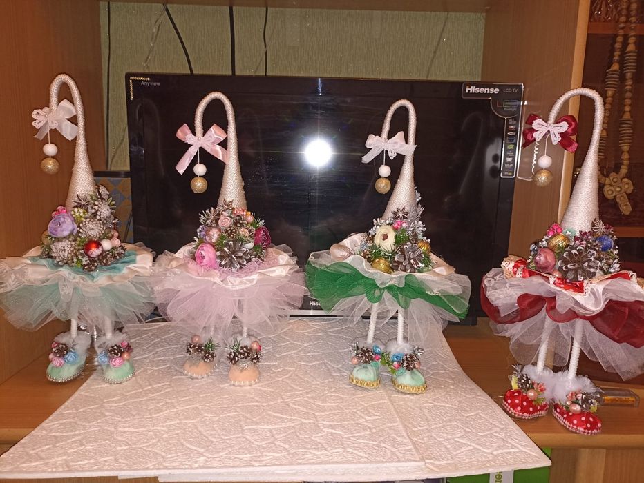 Новогодняя ёлочка топатушка