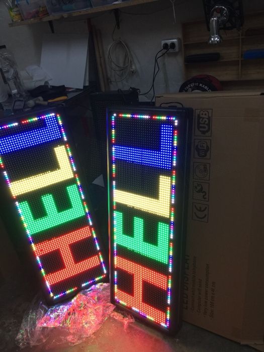 Reclame / Panouri / Casete / Firme luminoase led programabile