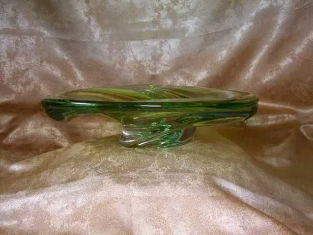 Vas cristal de lux Val St Lambert, centru masa Sec 20, vintage