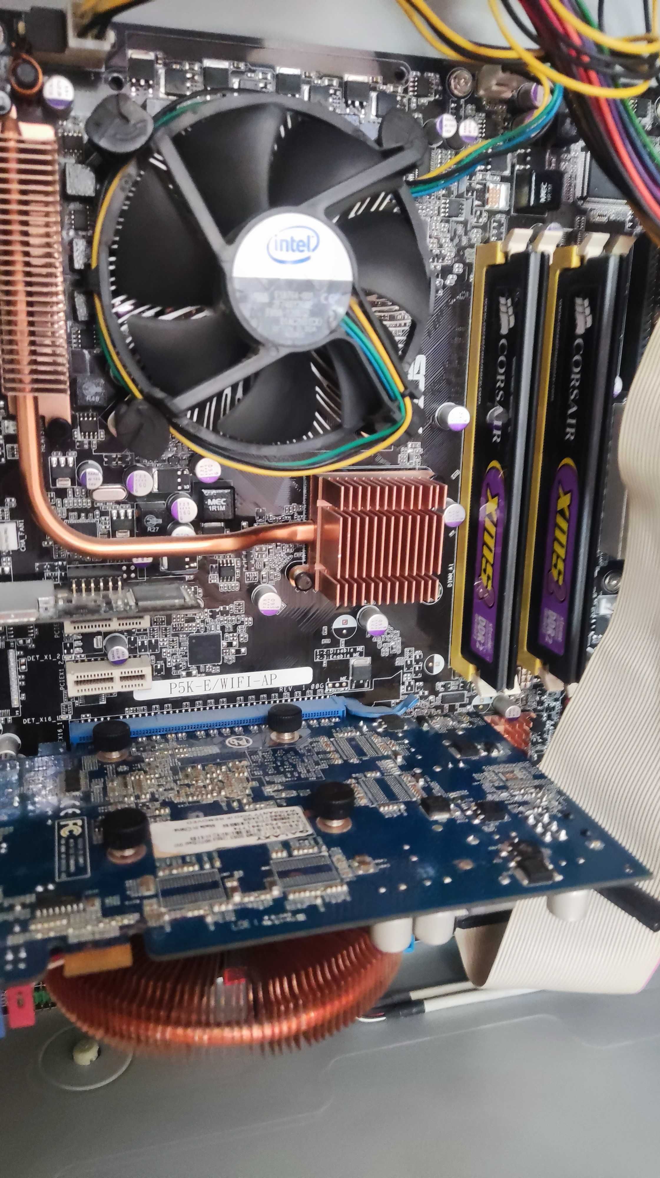 Компютър Intel Core 2 Duo, Asus P5K-E, RAM 2GB, 500GB, 8600GTS