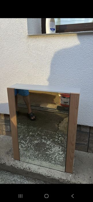 Dulăpior cu oglinda mare pentru  baie Nou, Jisk Italia