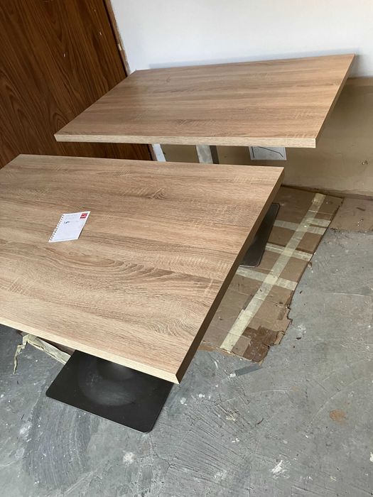 Vand 2 mese cu picior de inox 110 x 70 cm