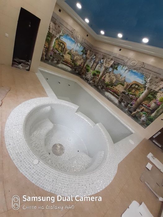 Basseyn, turk xammom va Finski xammom quramiz