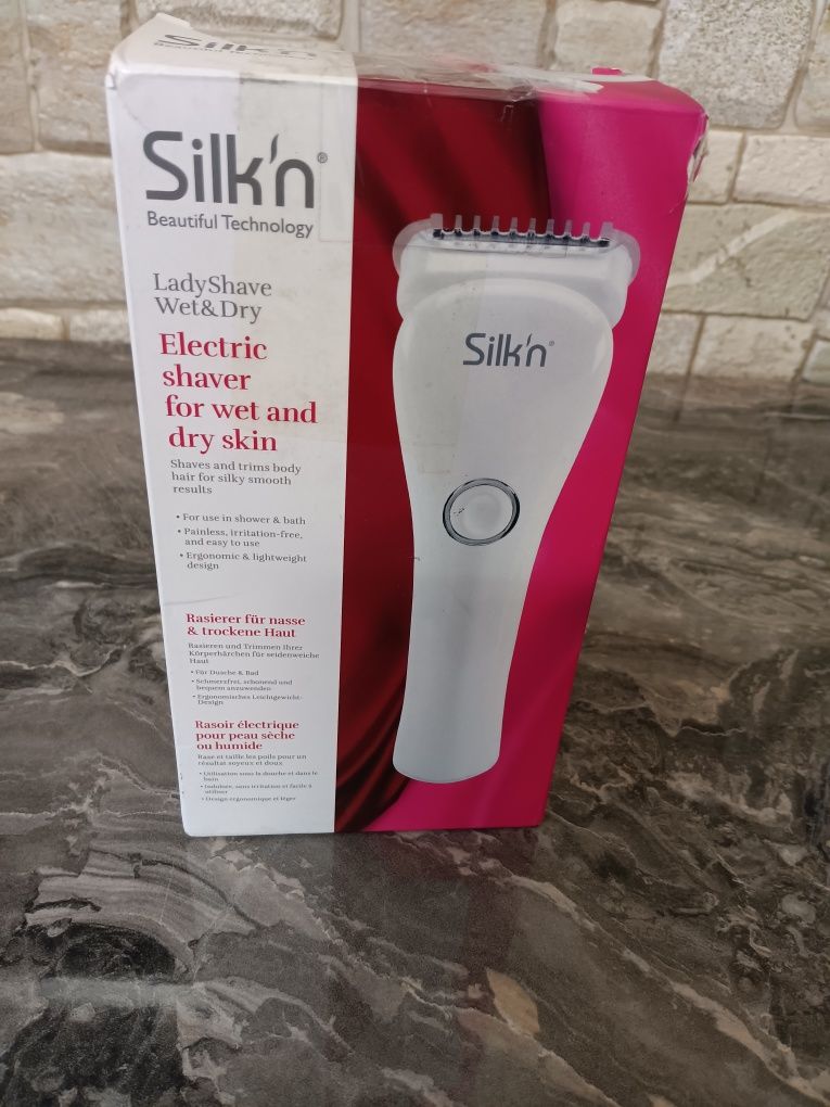 Епилатор за мокро и сухо бръснене Silk`n