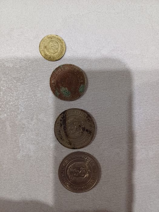 Монети стотинки  от 1990 година