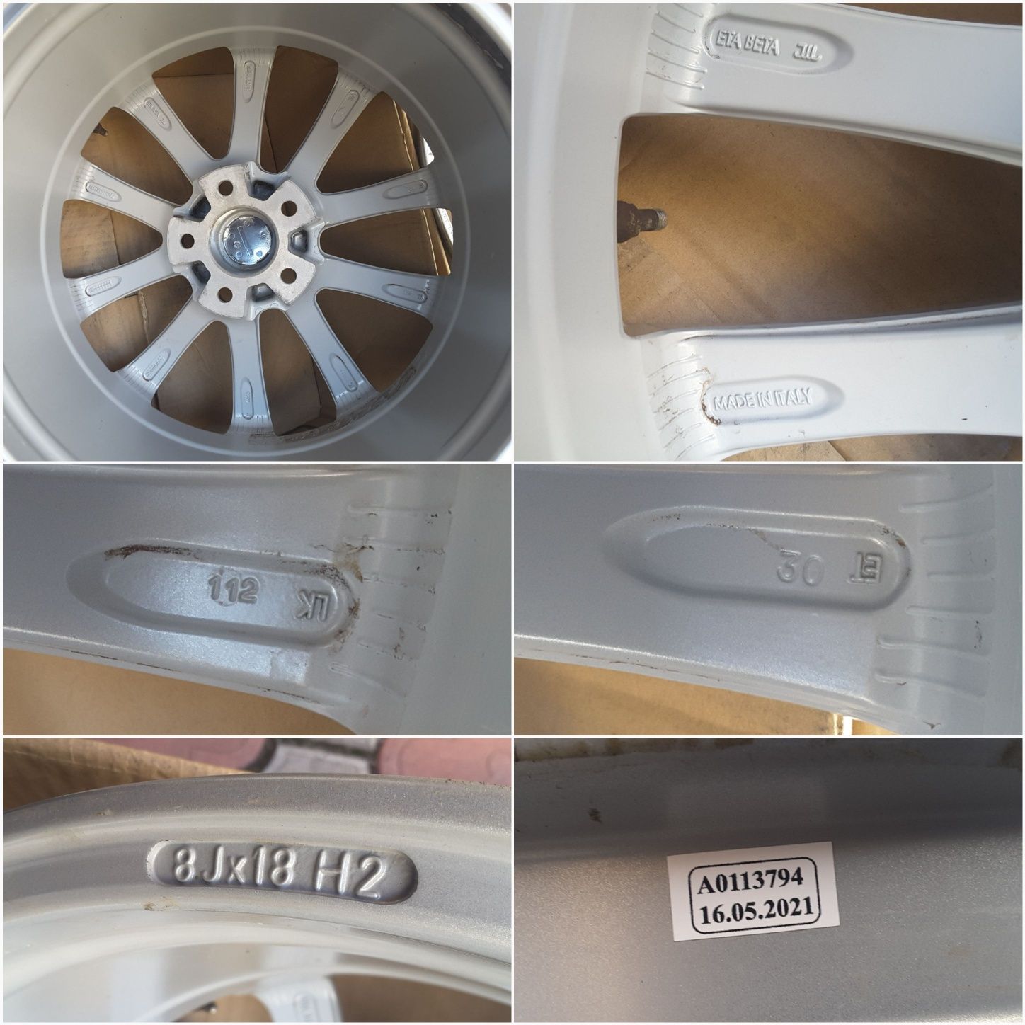 jante aliaj 18; 5x112; Vw Passat b6, b7, b8, CC, Alltrack, Tiguan