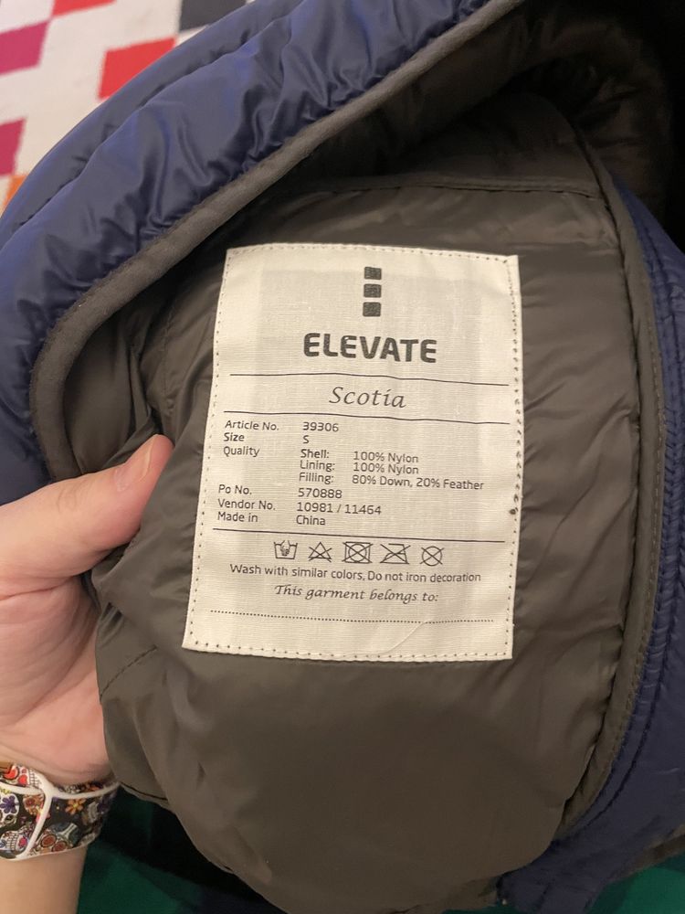 Geaca Elevate S cu puf de gasca