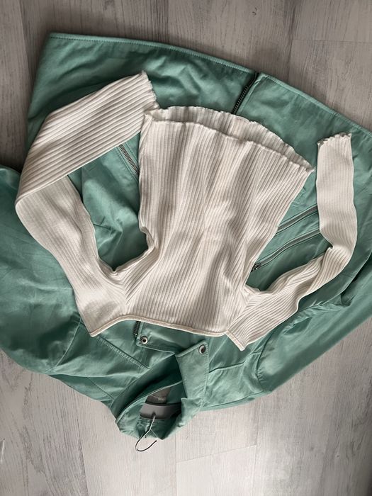 Bluza Bershka , S/36 , alba