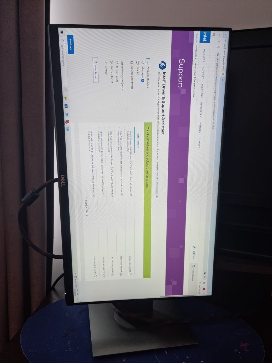 Monitor Dell 24", pivotant,rabatabil ...