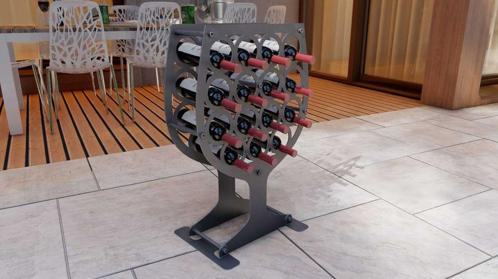 Suporturi vin Debitate in Cnc laser