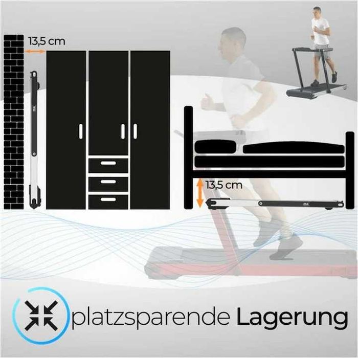 **Banda de alergare MAXXUS M8 Argintie