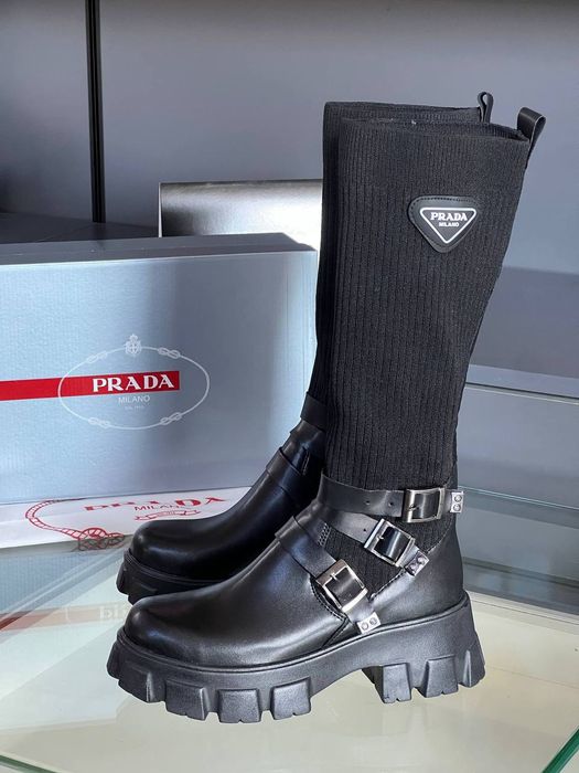 Уникални дамски ботушки Prada 36, 37, 39 номер